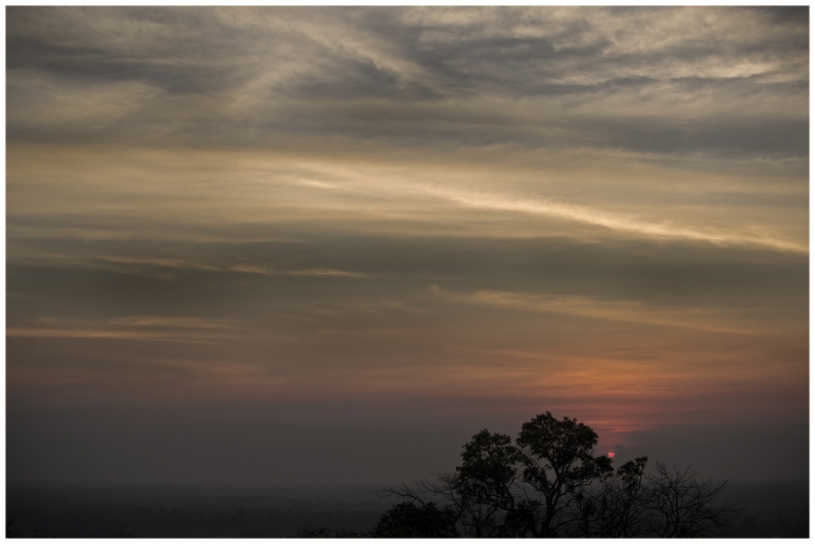 Ankor Wat Sunset,  Cambodia